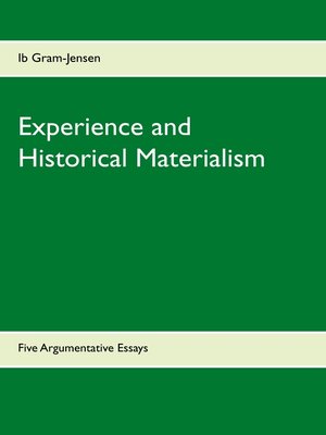 cover image of Experience and Historical Materialism